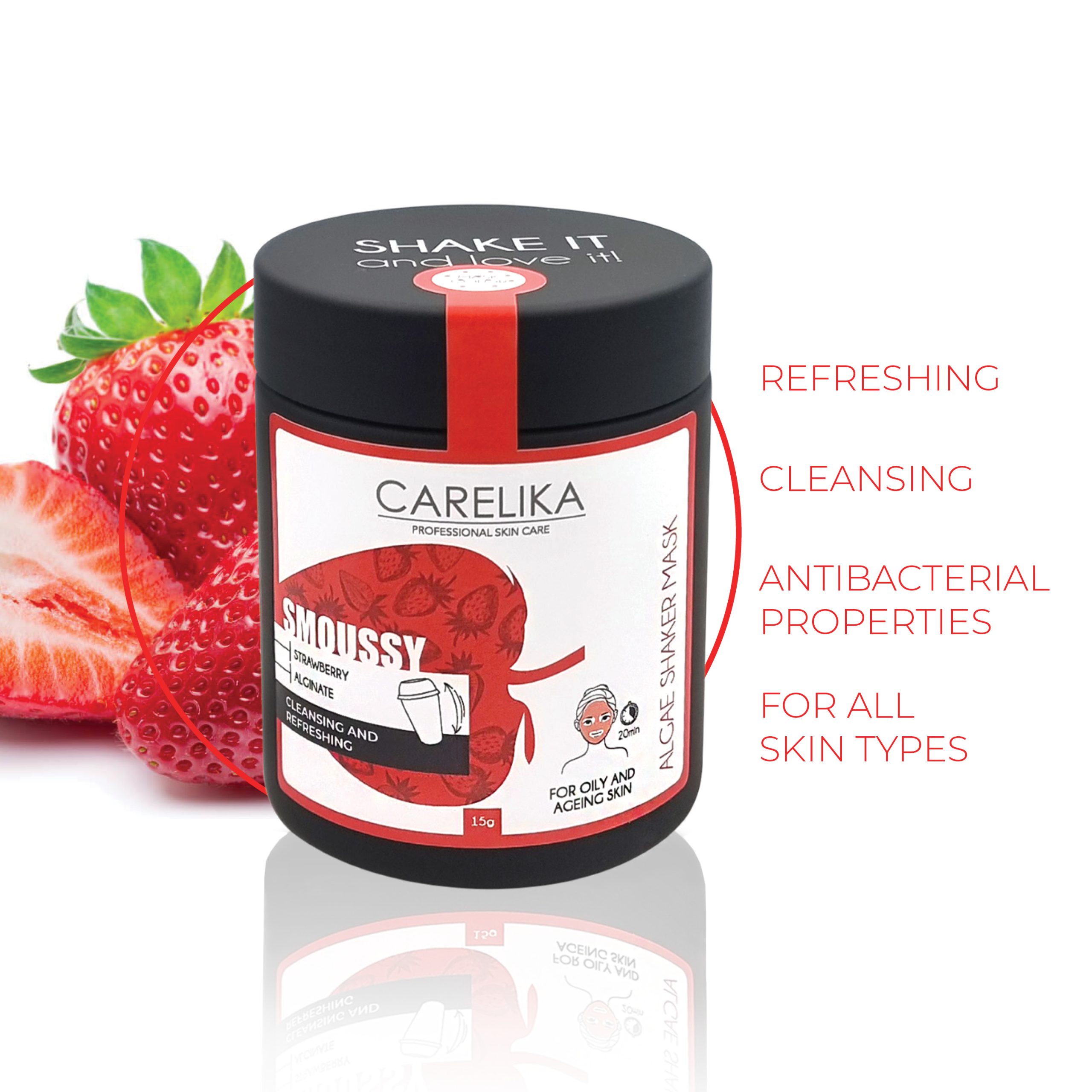 Carelika Algae Peel Off Mask Pomegranate
